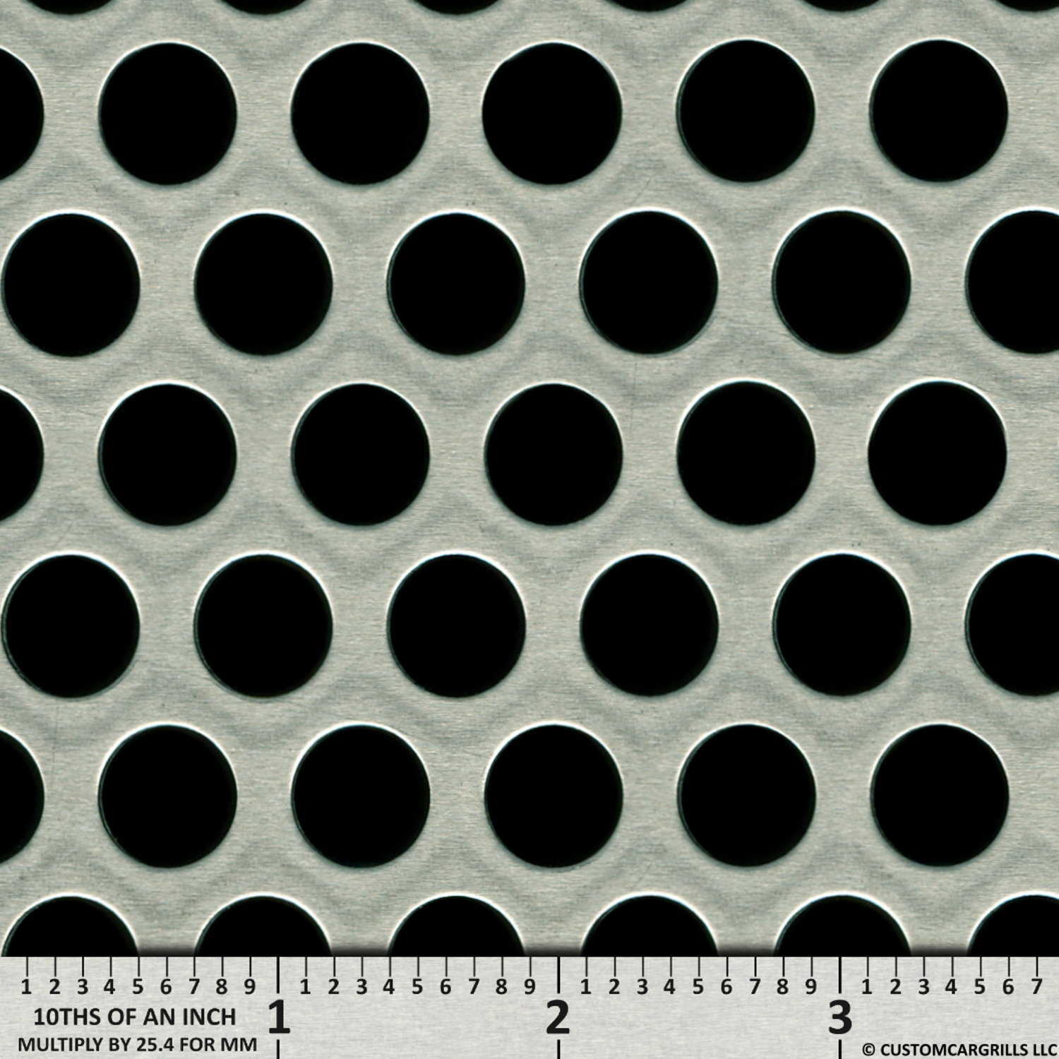 Perforated XXL Aluminum Grill Mesh Sheets